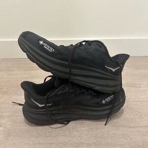 Hoka Black GORE-TEX Athletic Shoes